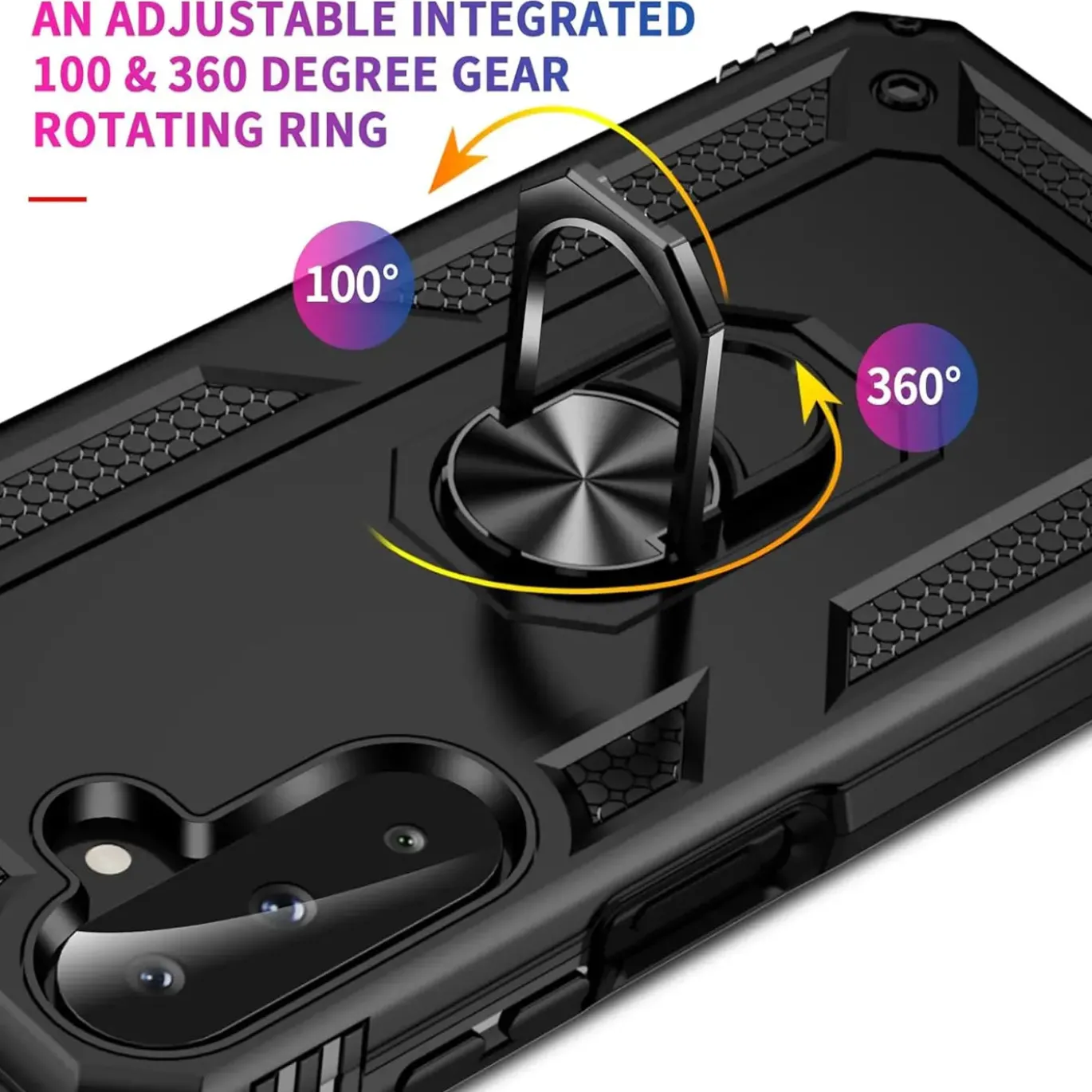 Samsung Galaxy A26 5G - Outdoor Hardcase mit Ringhalter