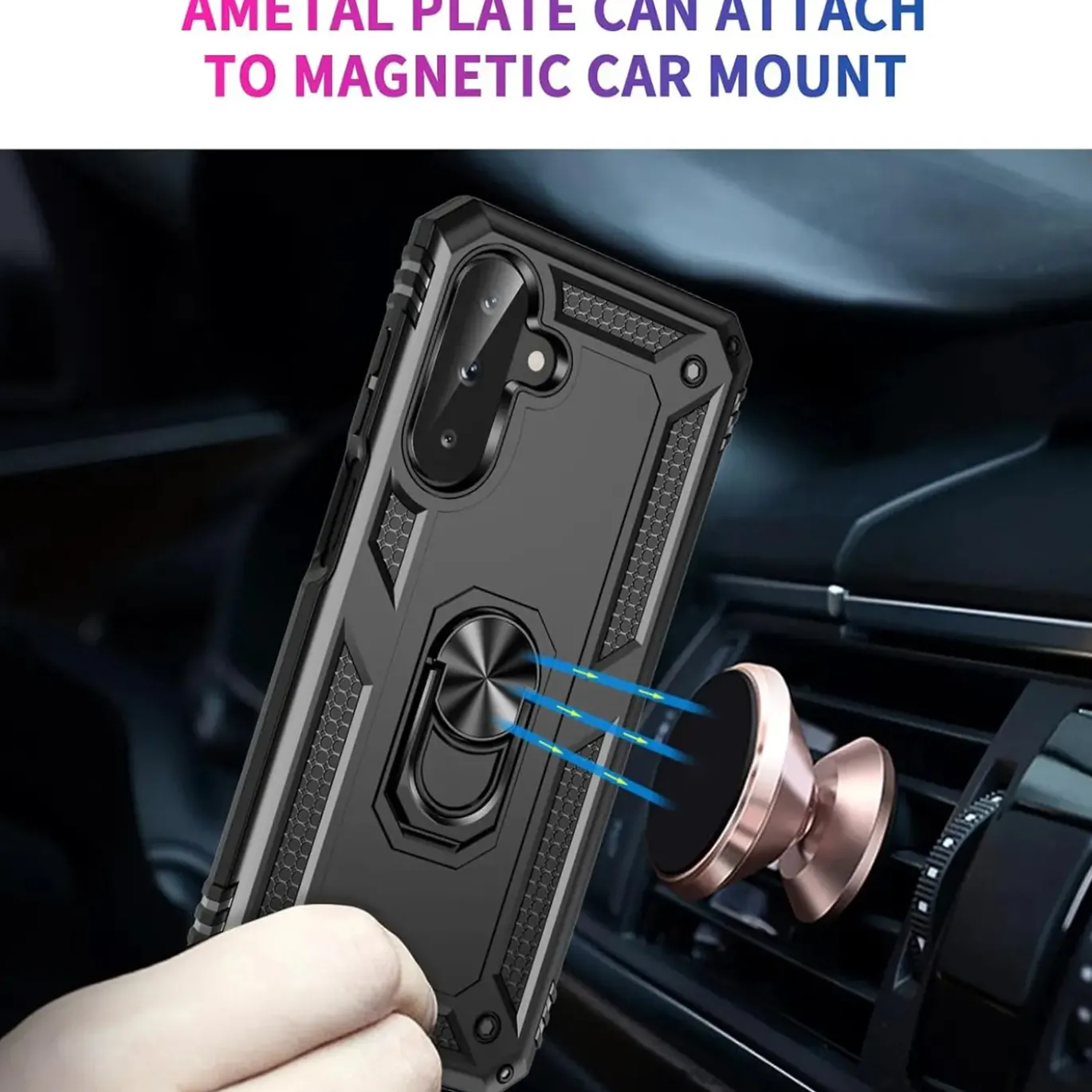 Samsung Galaxy A26 5G - Outdoor Hardcase mit Ringhalter