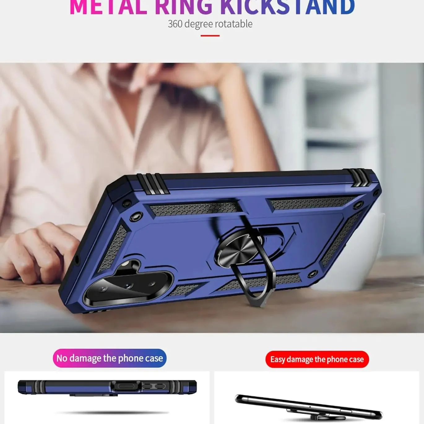 Samsung Galaxy A26 5G - Outdoor Hardcase mit Ringhalter