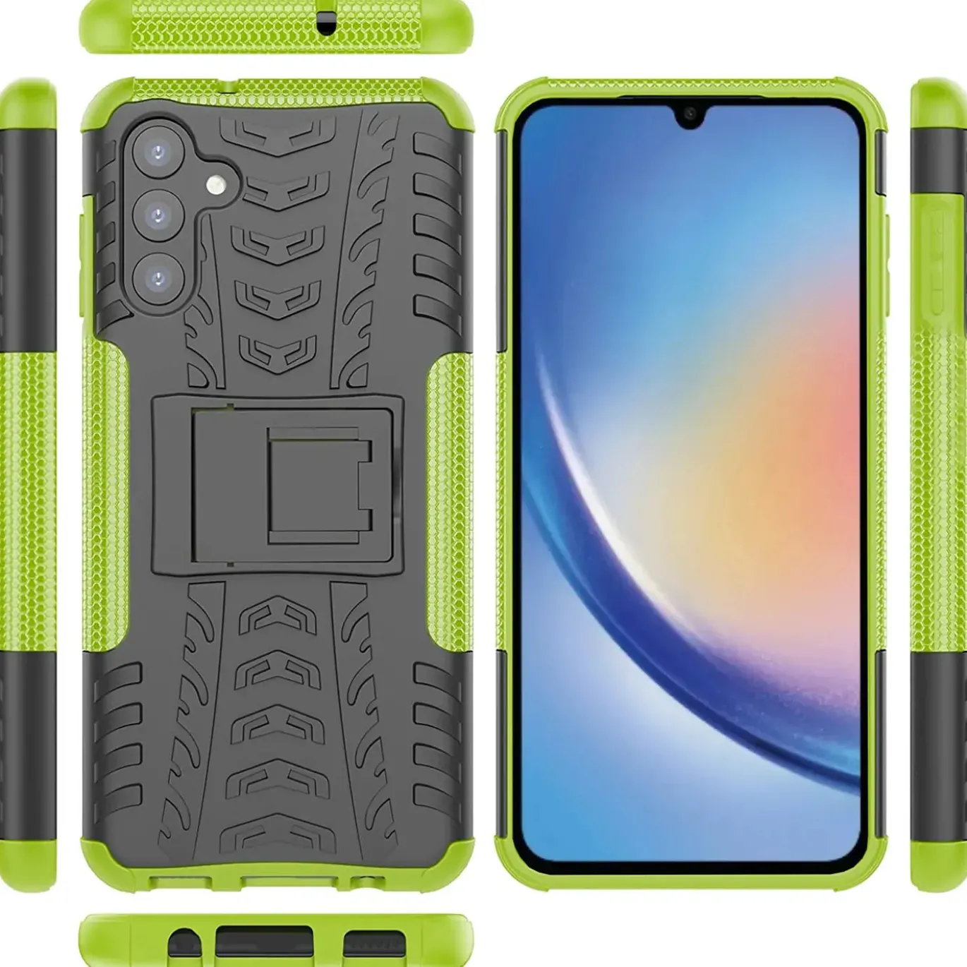 Samsung Galaxy A34 5G - Outdoor Hülle 2-teiliges Schutzcase