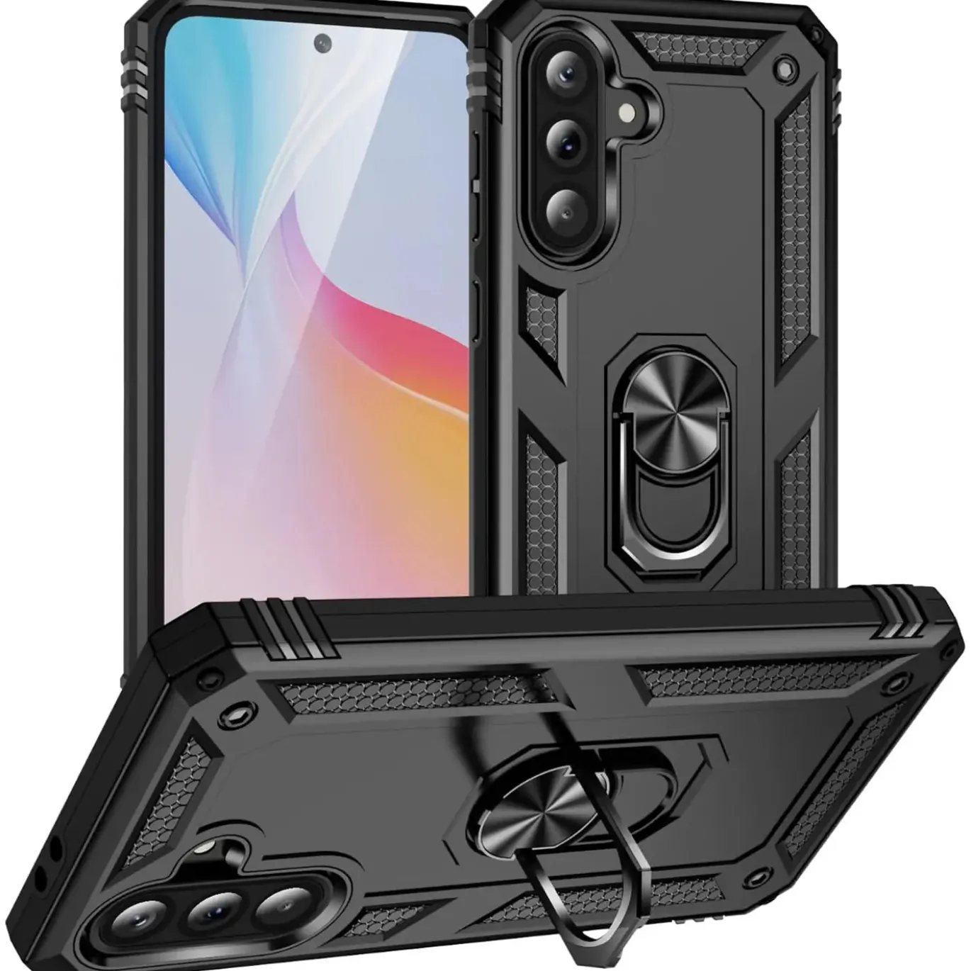 Samsung Galaxy A56 5G - Outdoor Hardcase mit Ringhalter