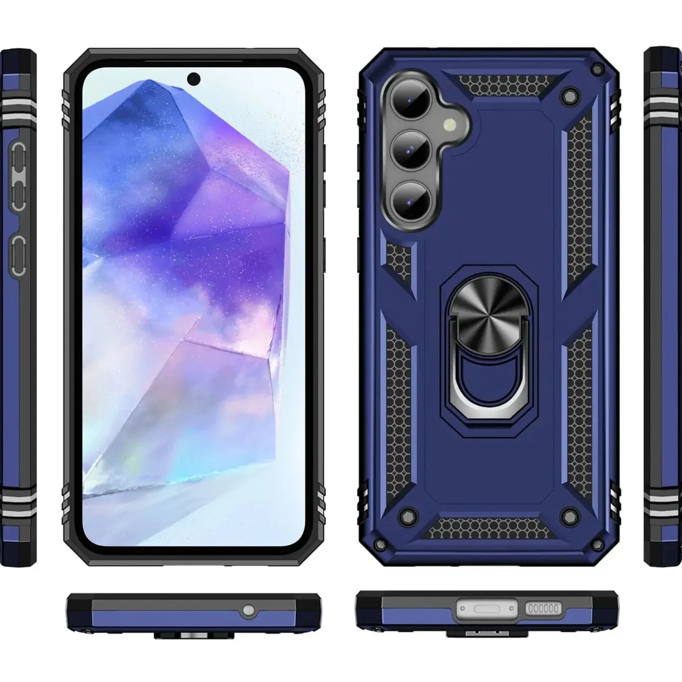 Samsung Galaxy A35 5G - Outdoor Hardcase mit Ringhalter
