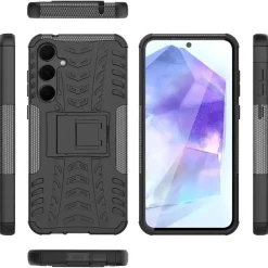Samsung Galaxy A35 5G - Outdoor Hülle 2-teiliges Schutzcase