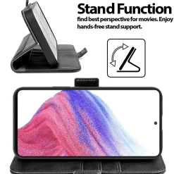 Samsung Galaxy A53 5G - Robuste Klapphülle mit RFID Block