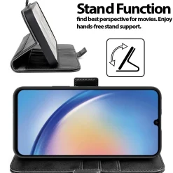 Samsung Galaxy A34 5G - Robuste Klapphülle mit RFID Block