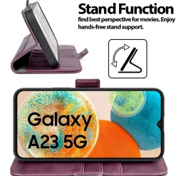 Samsung Galaxy A23 5G - Robuste Klapphülle mit RFID Block