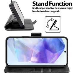 Samsung Galaxy A36 5G - Robuste Klapphülle mit RFID Block