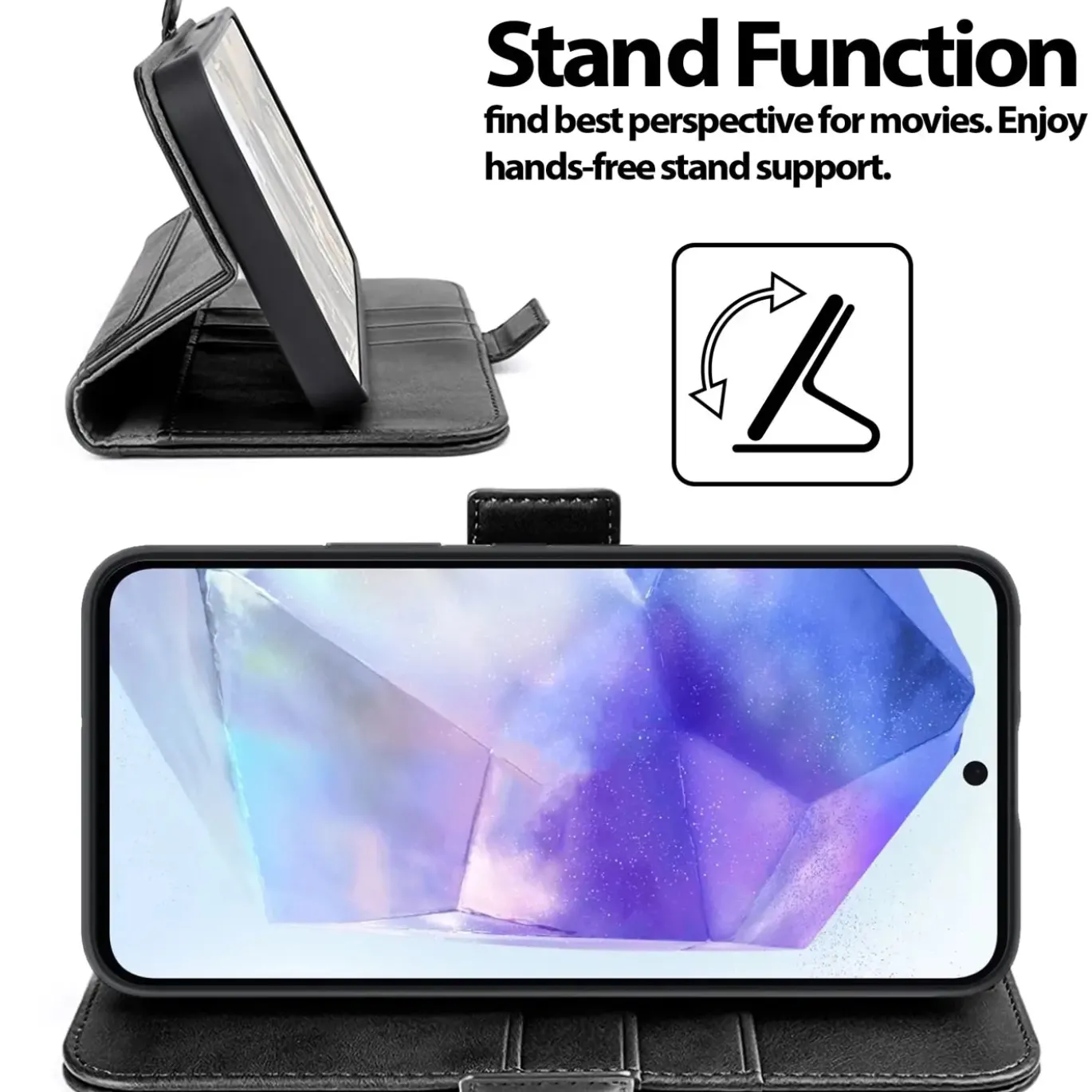 Samsung Galaxy A36 5G - Robuste Klapphülle mit RFID Block