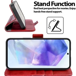 Samsung Galaxy A56 5G - Robuste Klapphülle mit RFID Block