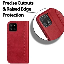Samsung Galaxy A22 5G - Robuste Klapphülle mit RFID Block