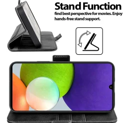 Samsung Galaxy A22 5G - Robuste Klapphülle mit RFID Block