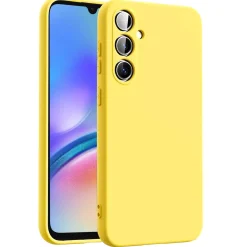 Samsung Galaxy A16 5G - Silikon Case mit Mikrofaser-Innenseite
