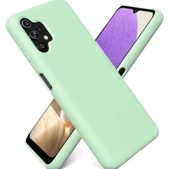 Samsung Galaxy A13 4G - Silikon Case mit Mikrofaser-Innenseite