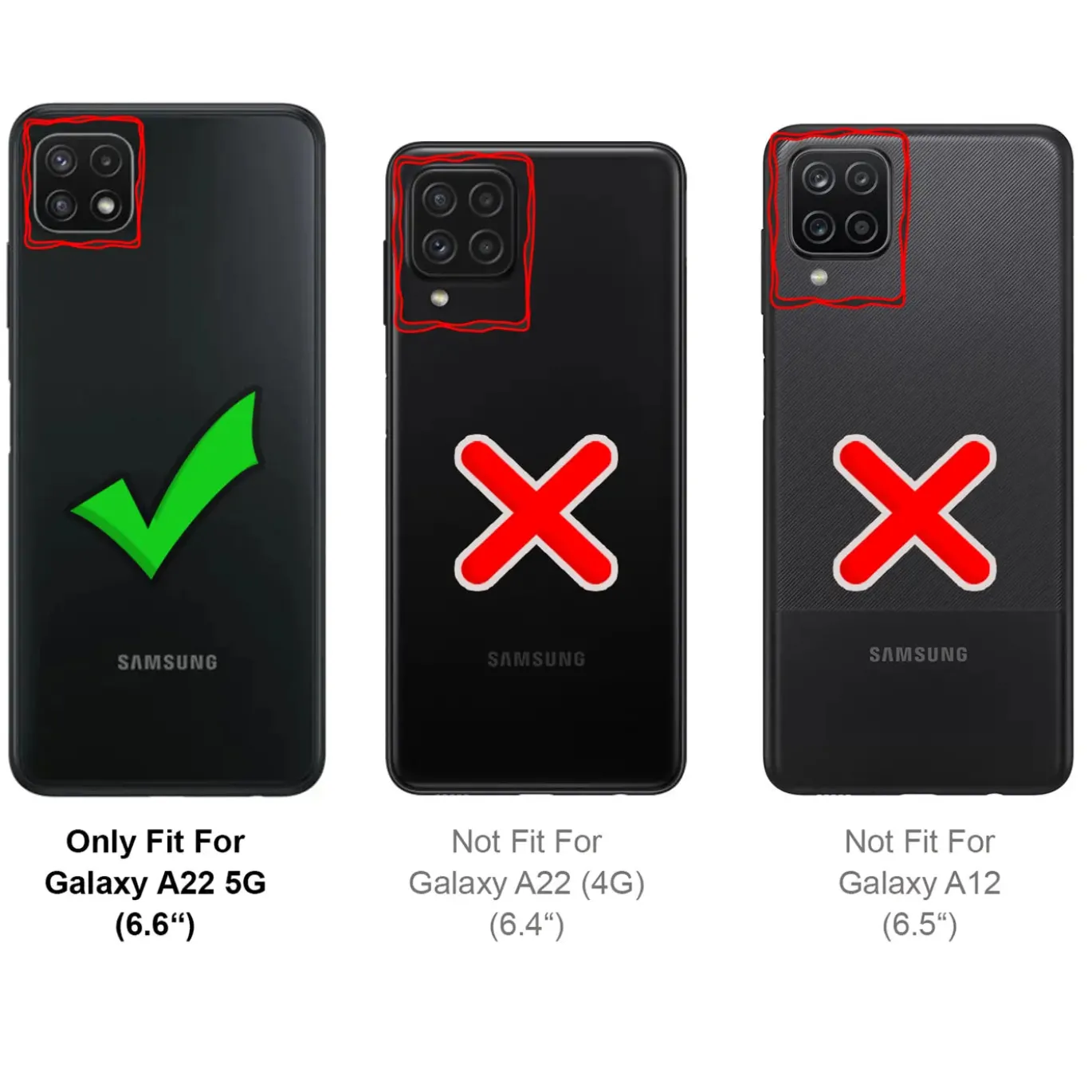 Samsung Galaxy A22 5G - Silikon Case mit Mikrofaser-Innenseite