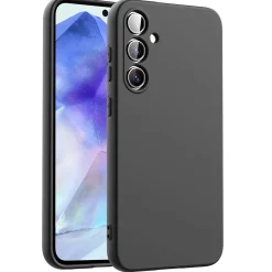 Samsung Galaxy A54 5G - Silikon Case mit Mikrofaser-Innenseite