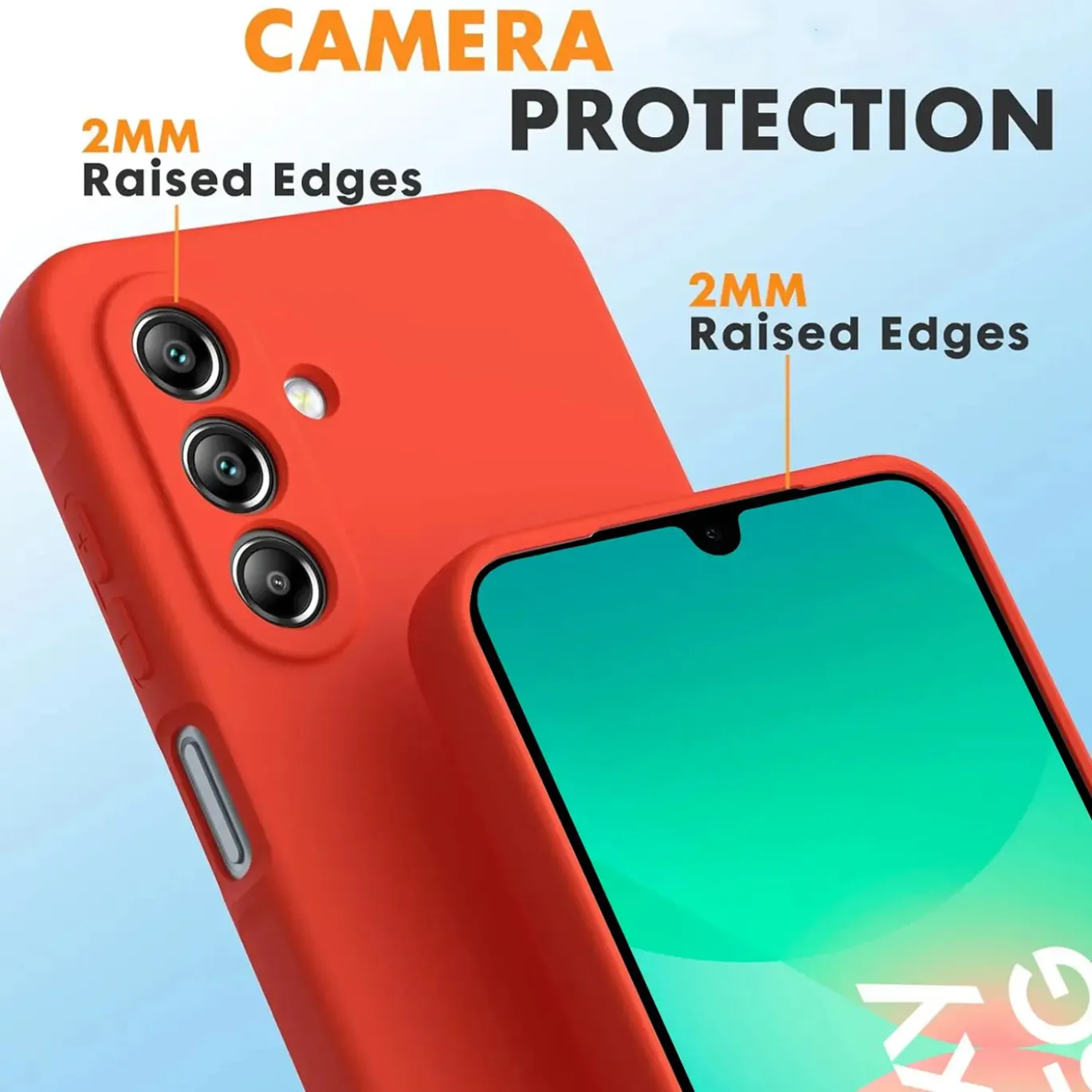 Samsung Galaxy A17 5G - Silikon Case mit Mikrofaser-Innenseite