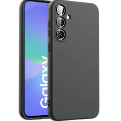Samsung Galaxy A36 5G - Silikon Case mit Mikrofaser-Innenseite