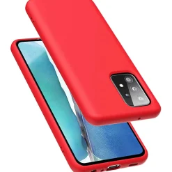 Samsung Galaxy A53 5G - Silikon Case mit Mikrofaser-Innenseite