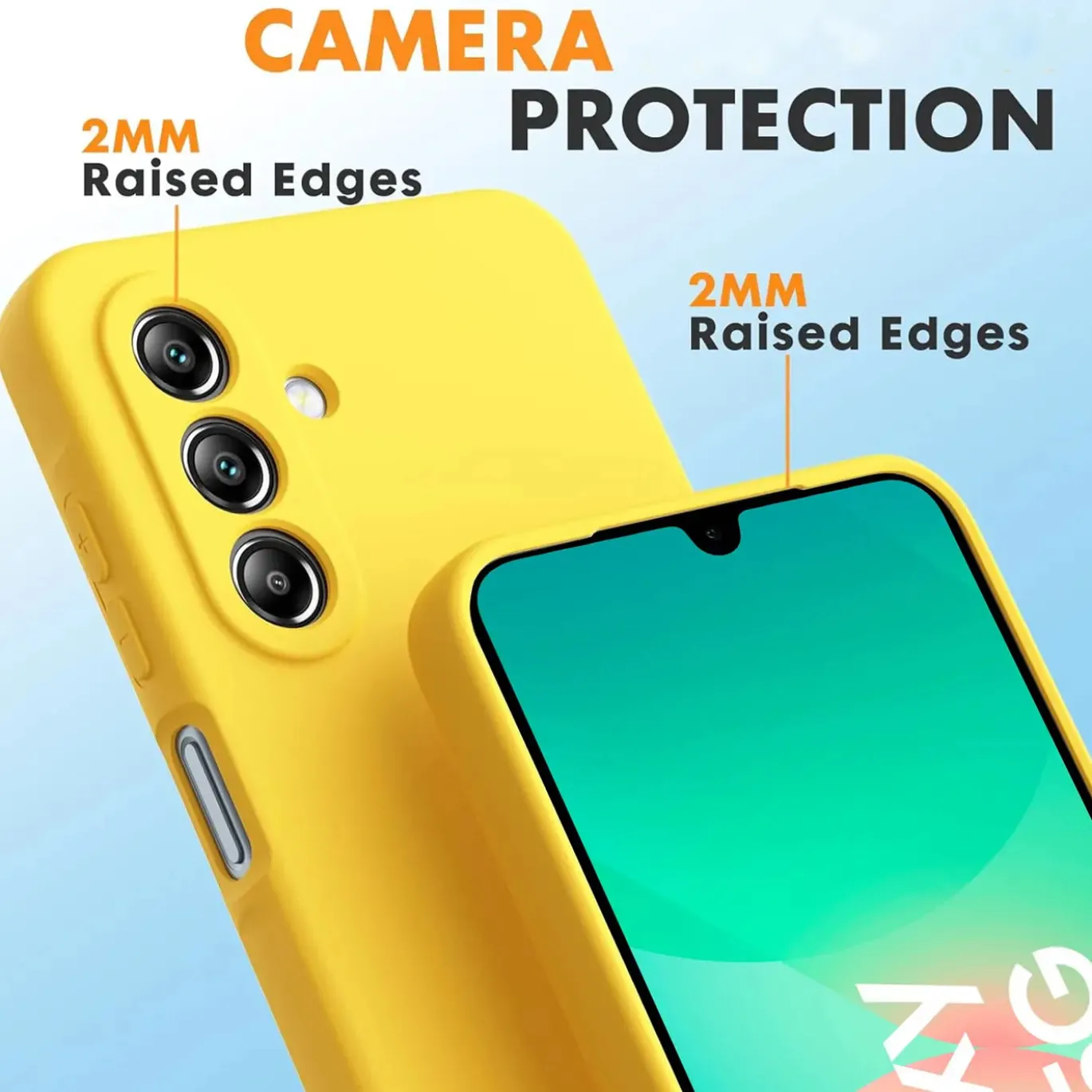 Samsung Galaxy A26 5G - Silikon Case mit Mikrofaser-Innenseite