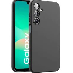 Samsung Galaxy A26 5G - Silikon Case mit Mikrofaser-Innenseite
