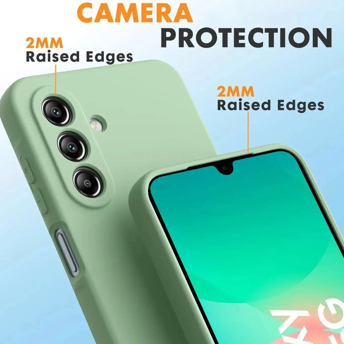 Samsung Galaxy A26 5G - Silikon Case mit Mikrofaser-Innenseite