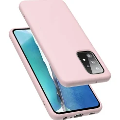 Samsung Galaxy A35 5G - Silikon Case mit Mikrofaser-Innenseite