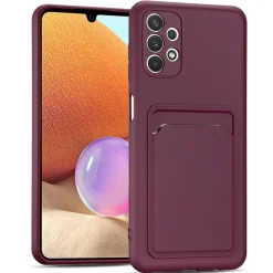 Samsung Galaxy A13 4G - Silikonhülle mit Kartenfach & Kameraschutz