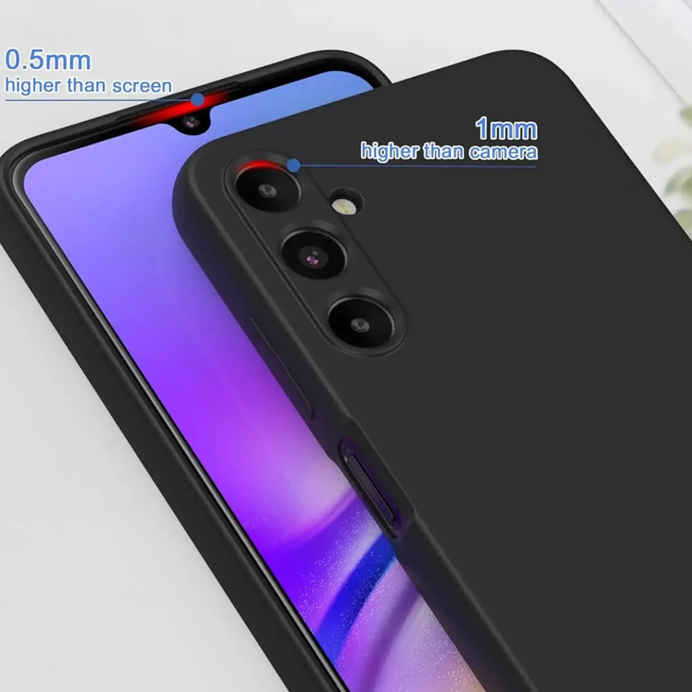 Samsung Galaxy A26 5G - Slim Silikon Backcover Schwarz