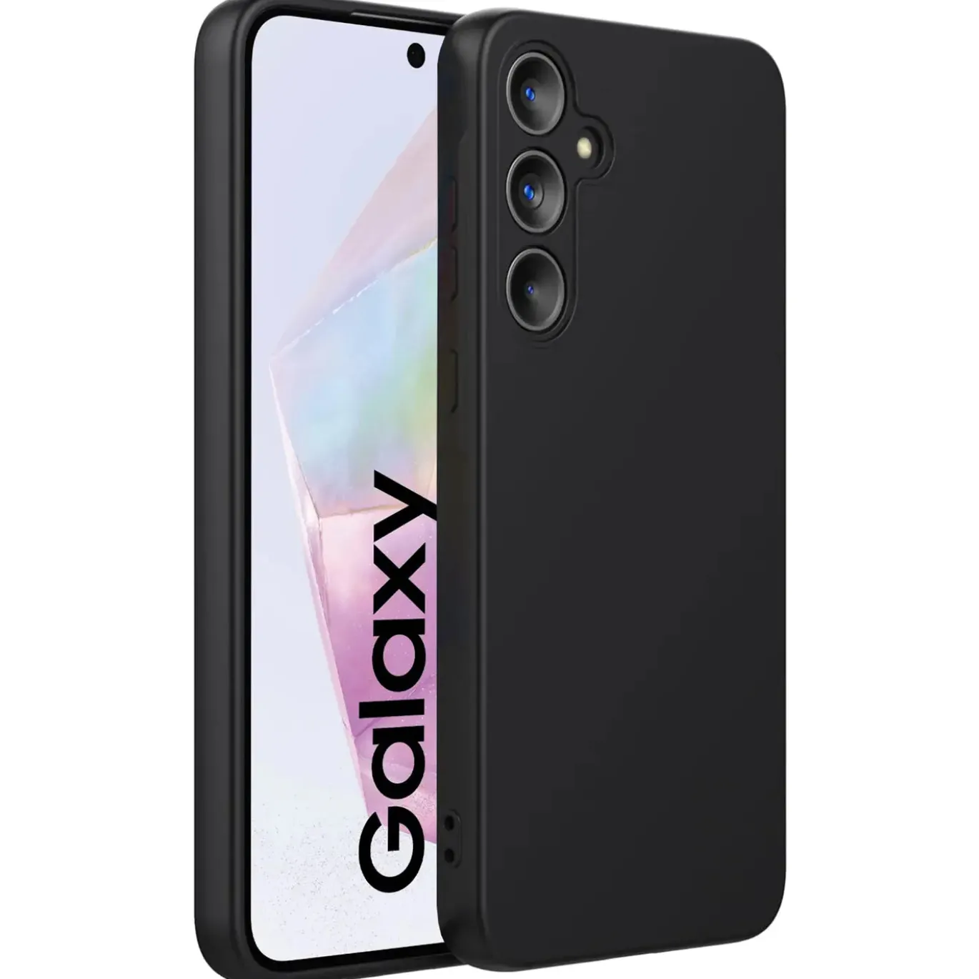 Samsung Galaxy A56 5G - Slim Silikon Backcover Schwarz