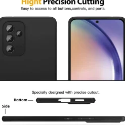 Samsung Galaxy A54 5G - Slim Silikon Backcover Schwarz