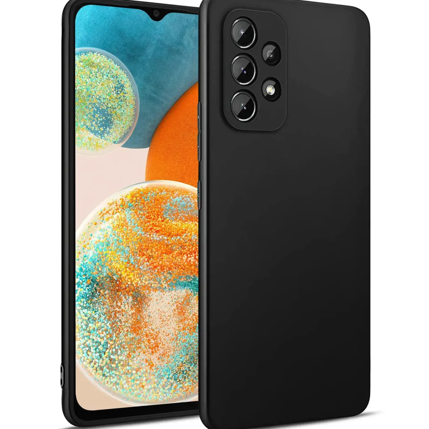 Samsung Galaxy A23 5G - Slim Silikon Backcover Schwarz