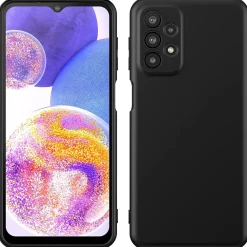 Samsung Galaxy A23 5G - Slim Silikon Backcover Schwarz