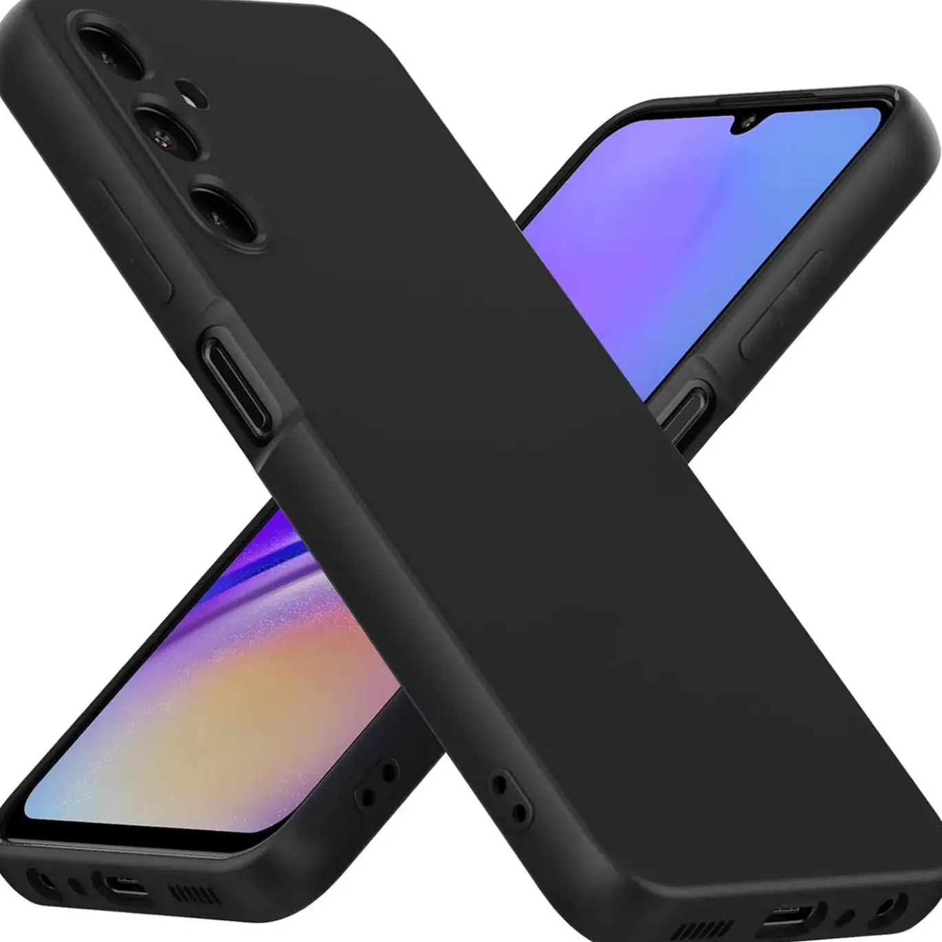 Samsung Galaxy A25 5G - Slim Silikon Backcover Schwarz