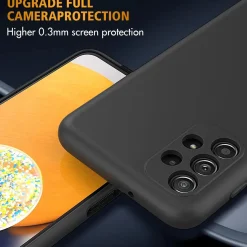 Samsung Galaxy A13 4G - Slim Silikon Backcover Schwarz
