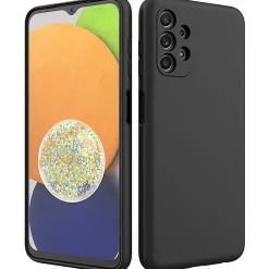 Samsung Galaxy A13 4G - Slim Silikon Backcover Schwarz