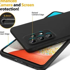 Samsung Galaxy A53 5G - Slim Silikon Backcover Schwarz