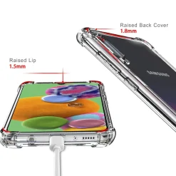 Samsung Galaxy A90 5G - Stoßfestes Clear Case