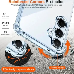Samsung Galaxy A35 5G - Stoßfestes Clear Case
