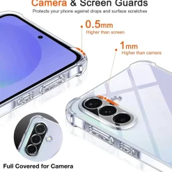 Samsung Galaxy A36 5G - Stoßfestes Clear Case
