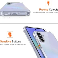 Samsung Galaxy A36 5G - Stoßfestes Clear Case