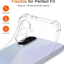 Samsung Galaxy A56 5G - Stoßfestes Clear Case