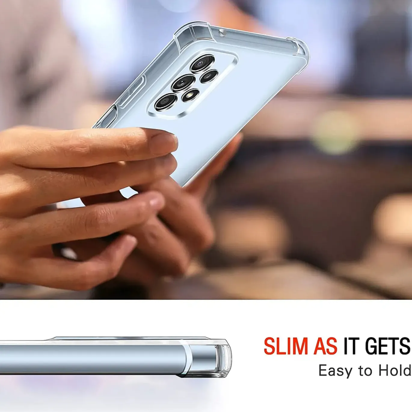 Samsung Galaxy A33 5G - Stoßfestes Clear Case