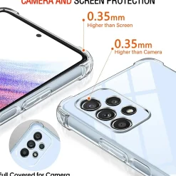 Samsung Galaxy A53 5G - Stoßfestes Clear Case
