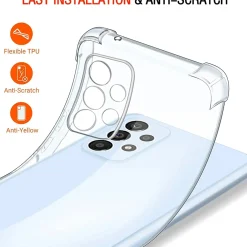 Samsung Galaxy A23 5G - Stoßfestes Clear Case
