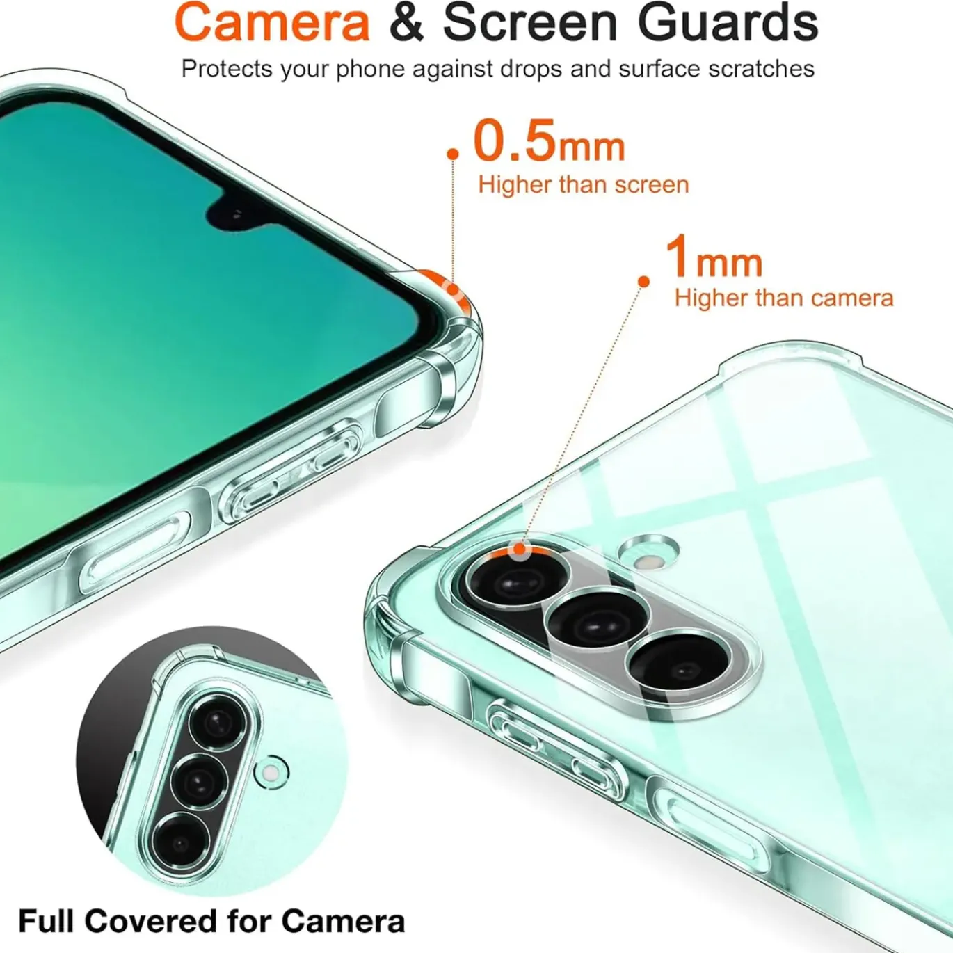 Samsung Galaxy A26 5G - Stoßfestes Clear Case