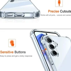 Samsung Galaxy A55 5G - Stoßfestes Clear Case