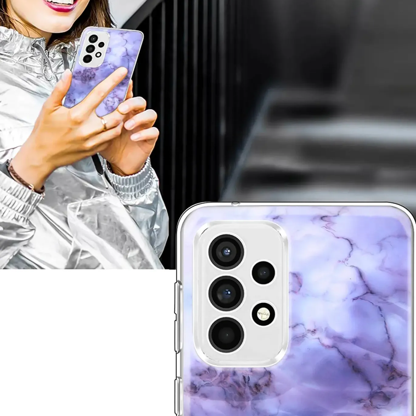Samsung Galaxy A33 5G - TPU Case mit Motivdruck