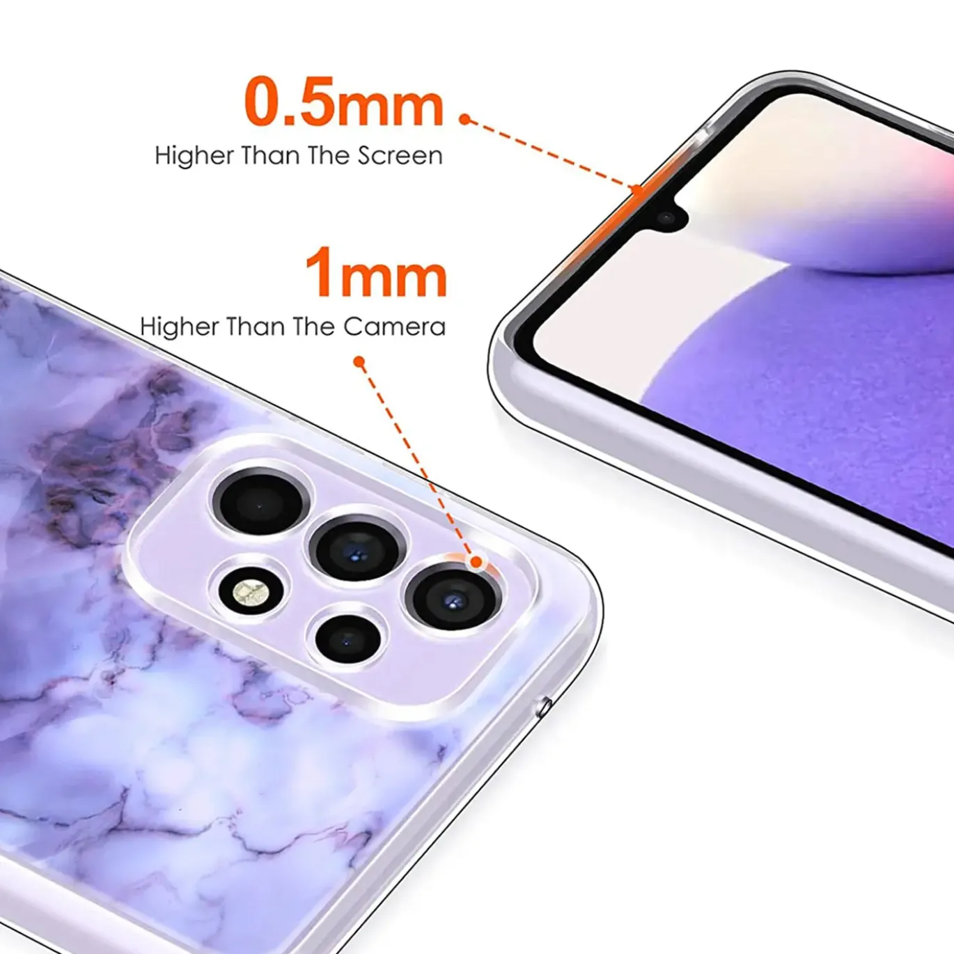 Samsung Galaxy A53 5G - TPU Case mit Motivdruck
