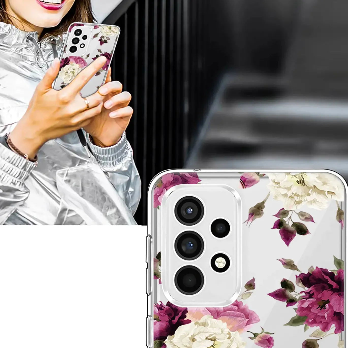 Samsung Galaxy A53 5G - TPU Case mit Motivdruck