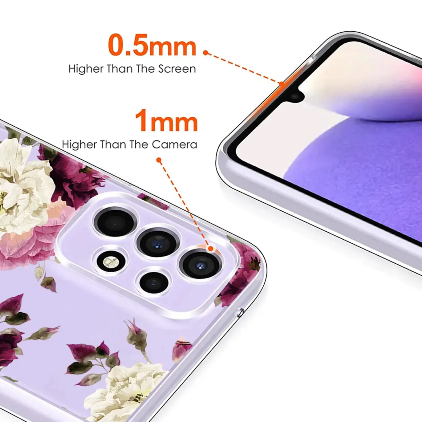 Samsung Galaxy A53 5G - TPU Case mit Motivdruck